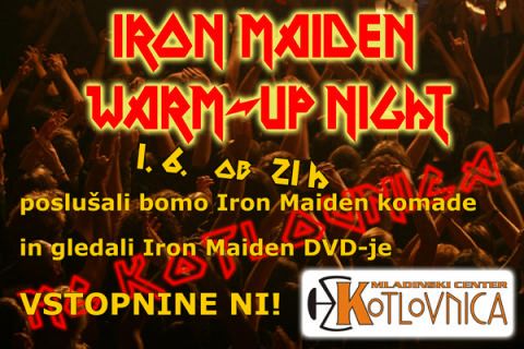 Iron Maiden Warm-up Night