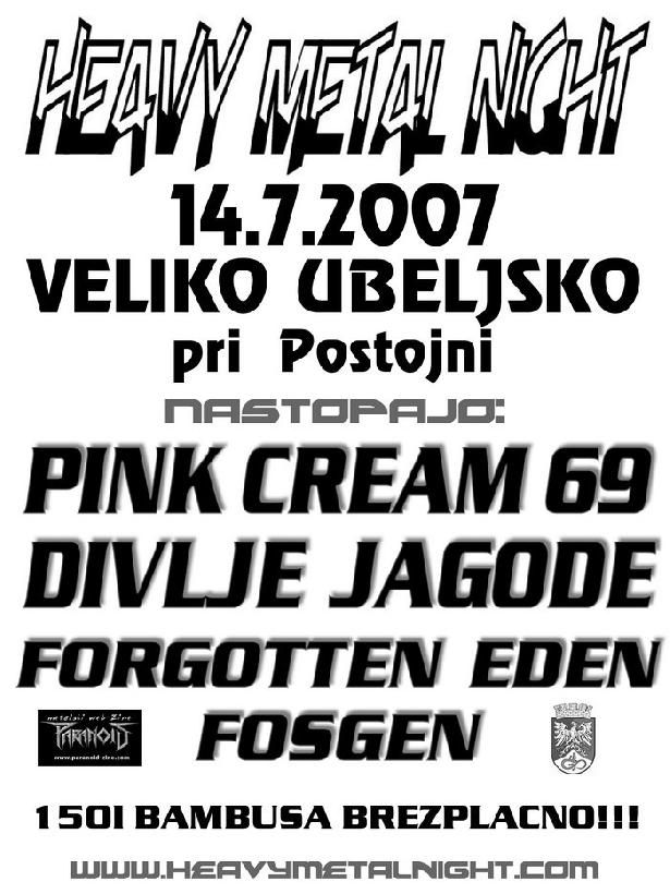 Danes Heavy Metal Night