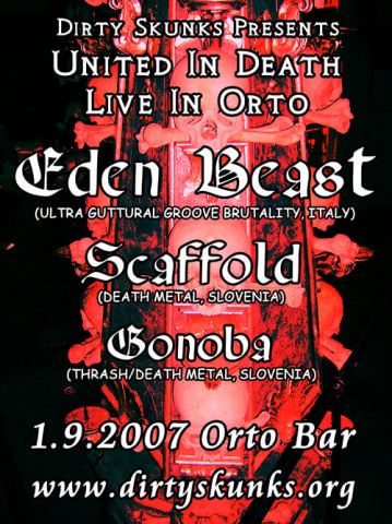 Eden Beast, Scaffold, Gonoba