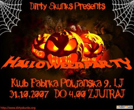 Halloween Party v Fabrki
