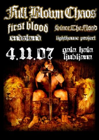 Full Blown Chaos, First Blood, Since The Flood, Endstand, Lighthouse Project