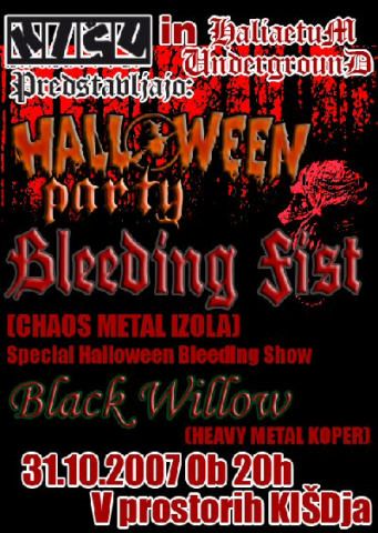 Haliaetum Underground Halloween Party