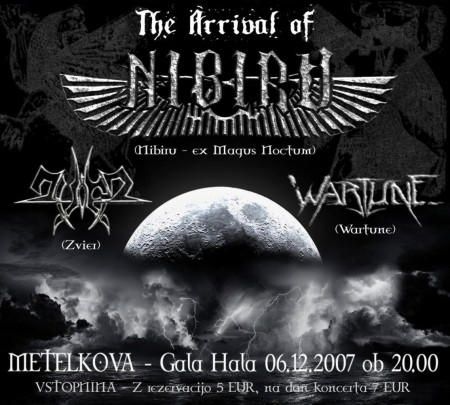 The arrival of...