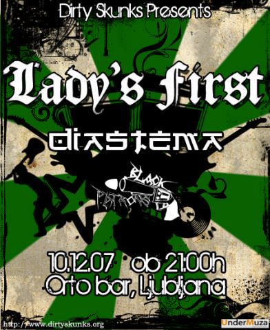 Lady's First, Diastema, Patrons