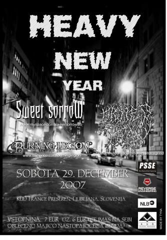 Heavy New Year - Sweet Sorrow, Burning Legion, Dickless Tracy