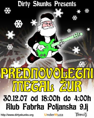 Prednovoletni žur v Fabrki