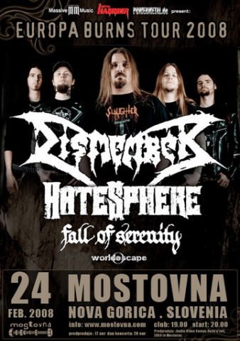 Europa Burns Tour 2008