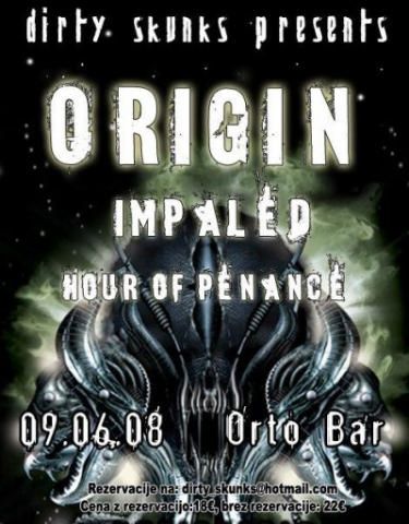Origin, Impaled, Hour Of Penance