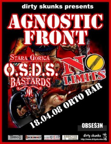 Agnostic front, O.S.D.S. , No Limits