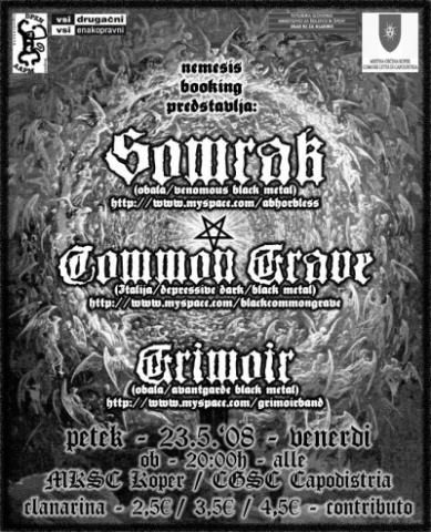 Somrak, Common Grave, Grimoir