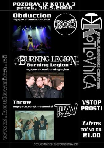 Obduction, Burning Legion, Thraw