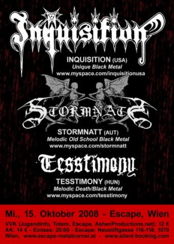 Inquisition, Stormnatt, Tesstimony