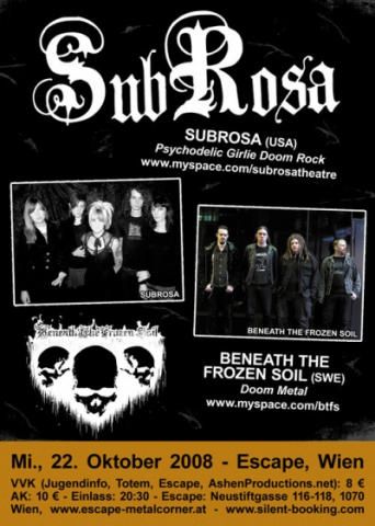 Subrosa, Beneath The Frozen Soil