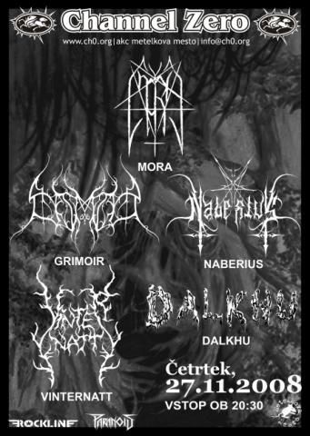 Mora, Grimoir, Naberius, Vinternatt, Dalkhu