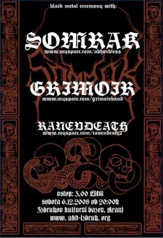 Somrak, Grimoir, Raven Death