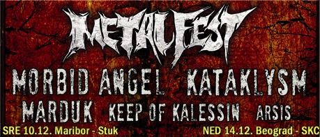 Morbid Angel, Kataklysm, Marduk, Keep Of Kalessin, Arsis