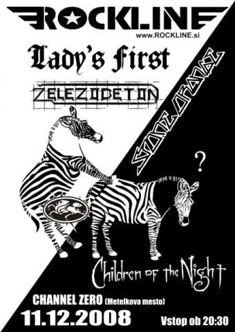 Železobeton, Stone Orange, Lady's First, Children Of The Night