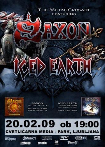 Saxon, Iced Earth