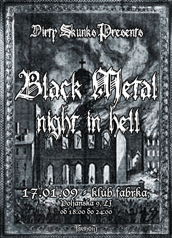 Black Metal night... in hell!