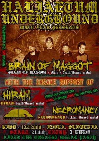 Brain Of Maggot, Hiram, Necromancy