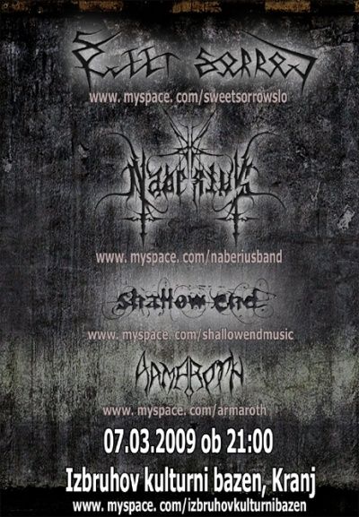 Sweet Sorrow, Naberius, Shallow End, Amaroth