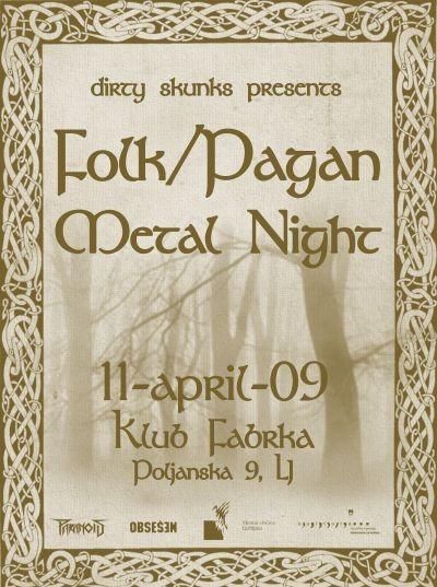 Vražje Fabriške Urice: Folk/Pagan Metal Night