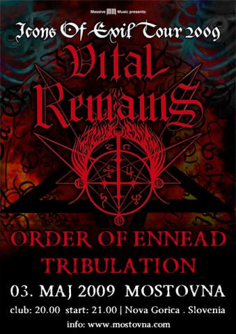 Vital Remains, Order Of Ennead, Tribulation