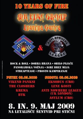Motozbor MK Fire Group; Lene Kosti, ...