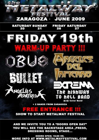 Metalway Festival Warm-up