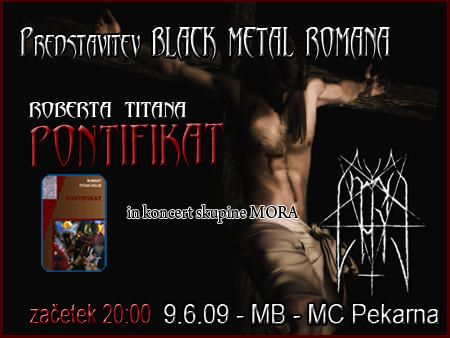 Predstavitev romana in koncert Mora