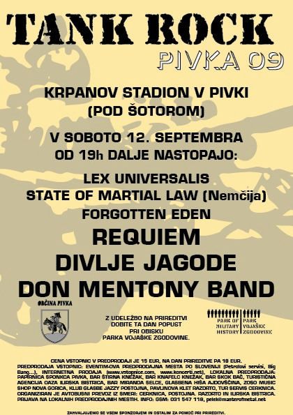 Tank Rock 2009