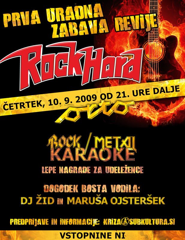 Rock / Metal Karaoke z Rock Hardom