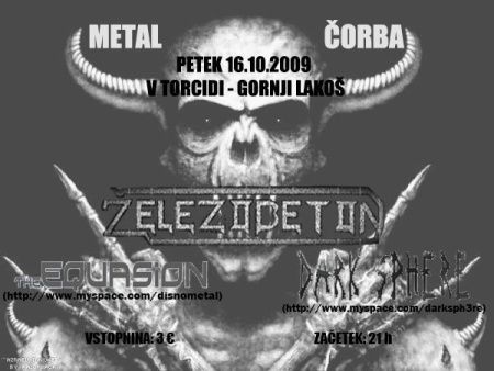 Metal Čorba: Železobeton, The Equasion, Dark Sphere