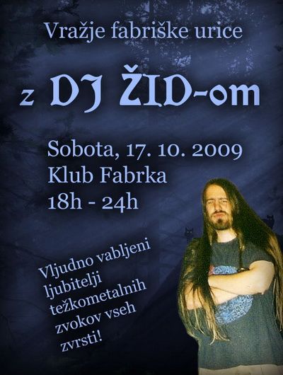Vražje Fabriške Urice z DJ Židom