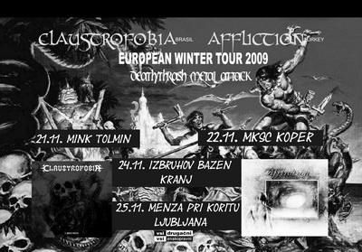 Claustrofobia, Affliction