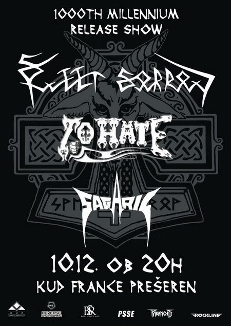Sweet Sorrow - 1000th Millennium release show + gosti
