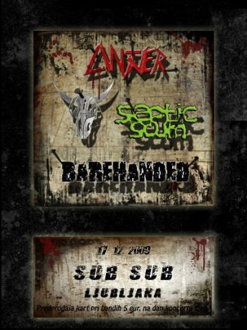 Lintver, Septic Scum, Woli Wo, Barehanded