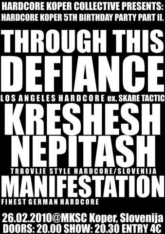 Hardcore Koper 5th Birthday Party II