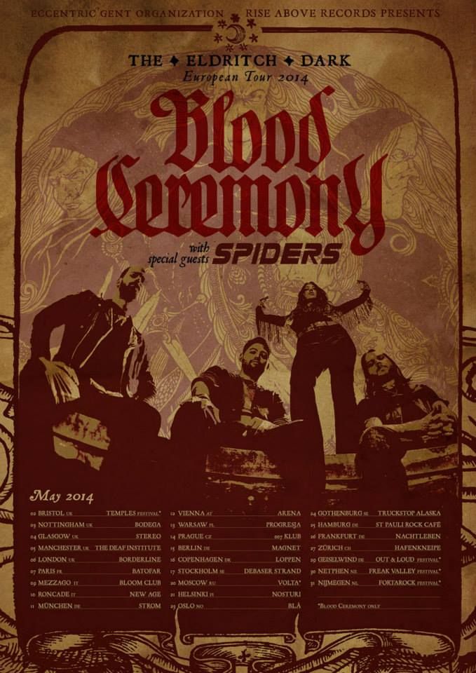 Blood Ceremony, Spiders