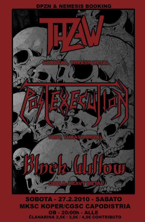 Thraw, Post Execution, Black Willow