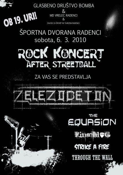 Železobeton, The Equasion, Einschlag, Strike A Fire, Through The Wall