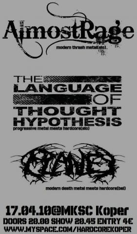 AlmostRage, The Language Of Thought Hypothesis, Planey