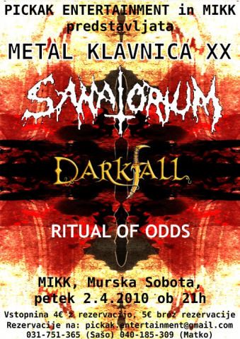 Metal Klavnica XX