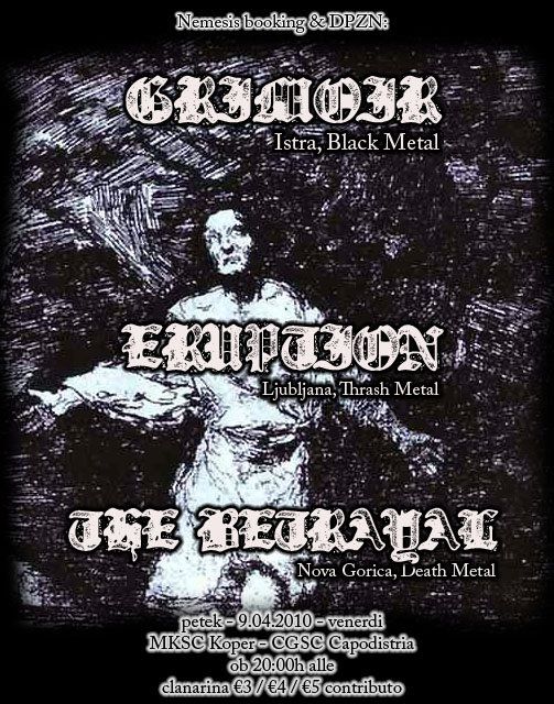Grimoir, Eruption, The Betrayal