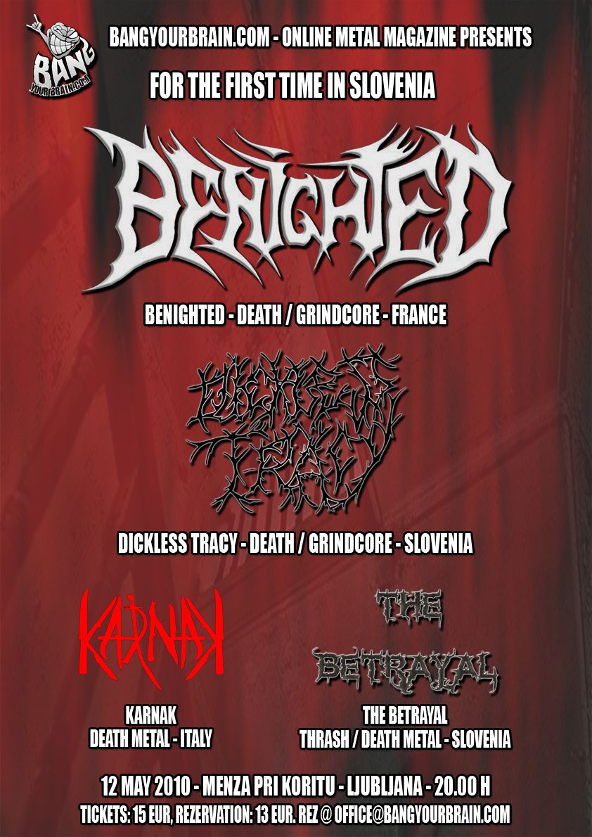 Benighted, Dickless Tracy, Karnak, The Betrayal, Vulvathrone