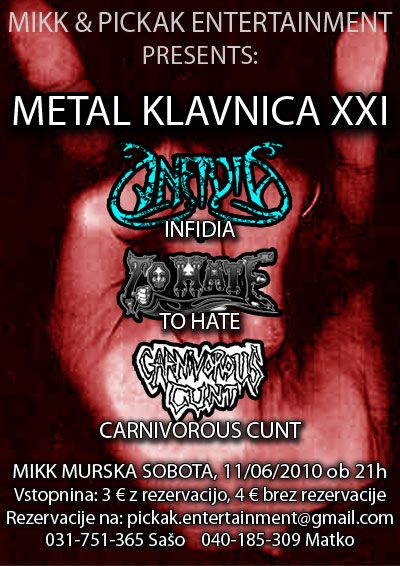 Metal Klavnica XXI