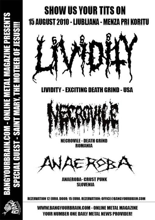 Lividity, Necrovile, Anaeroba