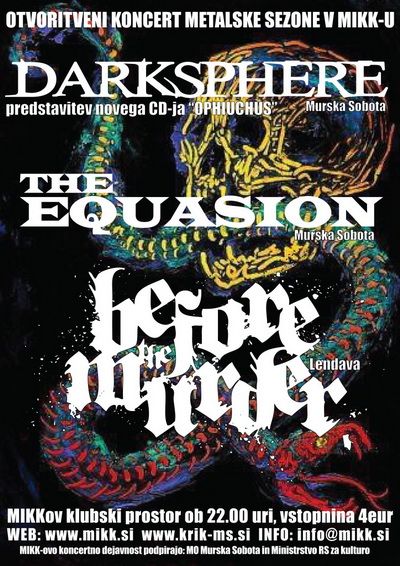 Dark Sphere, The Equasion, Before The Murder