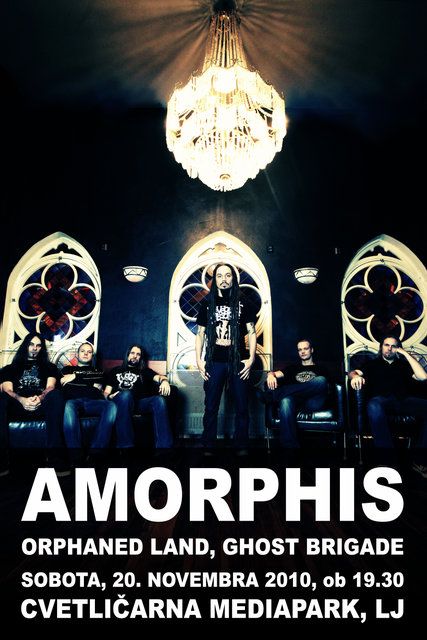 Amorphis, Orphaned Land, Ghost Brigade