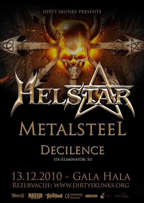 Helstar, Metalsteel, Decilence